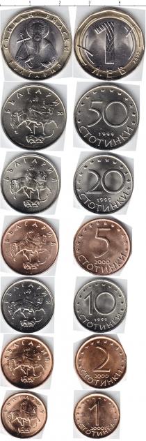Продать Наборы монет Болгария Болгария 1999-2002 0 