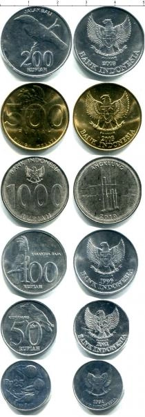 Продать Наборы монет Индонезия Индонезия 1994-2010 0 