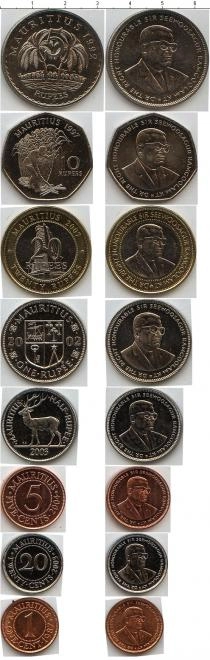 Продать Наборы монет Маврикий Маврикий 1987-2007 0 