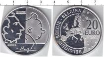 Продать Монеты Бельгия 20 евро 2007 Серебро