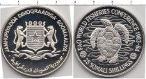 Продать Монеты Сомали 25 шиллингов 1984 Серебро