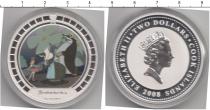 Продать Монеты Острова Кука 2 доллара 2008 Серебро