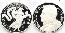 Продать Подарочные монеты Ватикан 44-ый ежегодный международный день мира 2011 Серебро