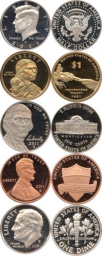 Продать Подарочные монеты США Выпуск 2011 года 2011 