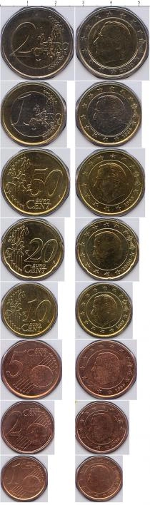 Продать Подарочные монеты Бельгия Евронабор 2000 года 2000 