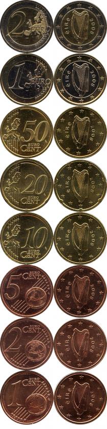 Продать Подарочные монеты Ирландия Евронабор 2008 года выпуска 2008 