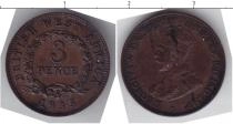Продать Монеты Западная Африка 3 пенса 1935 Медь