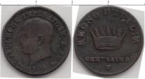 Продать Монеты Италия 1 сентесимо 1808 Медь