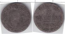 Продать Монеты Саксен-Кобург-Готта 3 крейцера 1828 Серебро