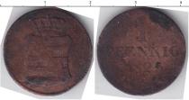 Продать Монеты Саксе-Альтенбург 1 пфенниг 1825 Медь