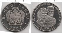 Продать Монеты Науру 1 доллар 2007 