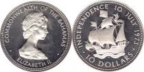Продать Подарочные монеты Багамские острова Независимость 1973 Серебро