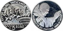 Продать Подарочные монеты Ватикан Понтифик Бенедикт Иоанн 2008 Серебро