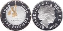 Продать Подарочные монеты Великобритания Миллениум 1999 Серебро