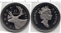 Продать Монеты Канада 25 центов 1995 Медно-никель