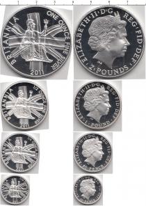 Продать Подарочные монеты Великобритания Пруф-сет 2011 2011 Серебро