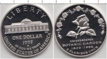 Продать Подарочные монеты США Ботанический сад 1997 Серебро