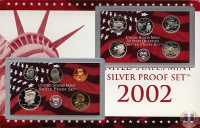 Продать Подарочные монеты США Пруф-сет 2002 года 2002 