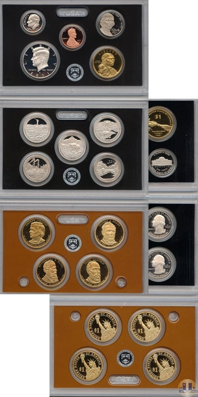 Продать Подарочные монеты США Пруф-сет 2011 года 2011 