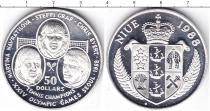 Продать Монеты Ниуэ 50 долларов 1988 Серебро