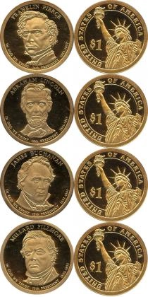 Продать Подарочные монеты США Президенты 0 