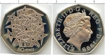 Продать Подарочные монеты Великобритания 25-летие экономического сообщества 1998 Серебро