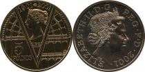 Продать Подарочные монеты Великобритания 100-летие со дня окончания Викторианского правления 2001 Медно-никель