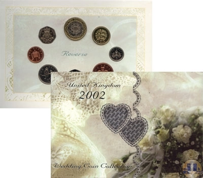Продать Подарочные монеты Великобритания Свадебная коллекция 2002 года 2002 