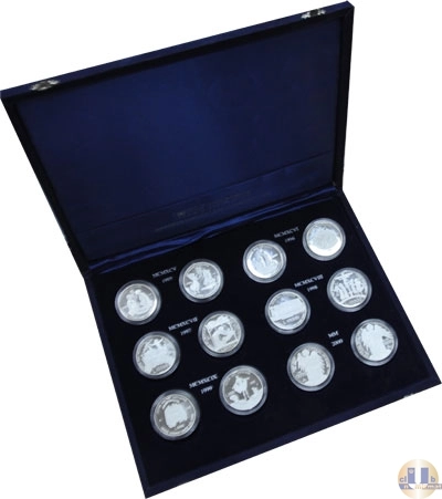 Продать Подарочные монеты Ватикан Миллениум 2000 Серебро