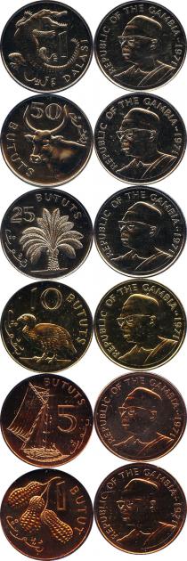 Продать Подарочные монеты Гамбия Выпуск 1971 года 1971 