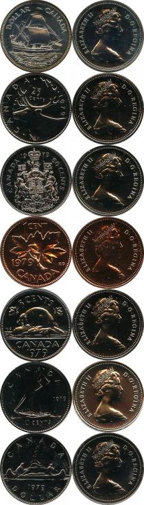 Продать Подарочные монеты Канада Парусник Гриффон 1979 