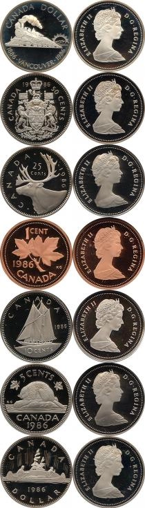 Продать Подарочные монеты Канада Ванкувер 1986 1986 