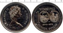 Продать Монеты Канада 1 доллар 1974 Никель