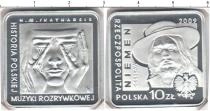 Продать Монеты Польша 10 злотых 2009 Серебро