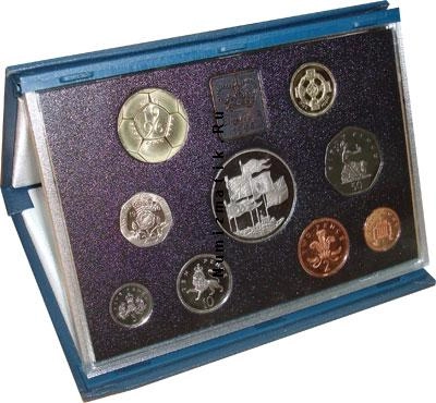 Продать Подарочные монеты Великобритания Набор 1996 года 1996 