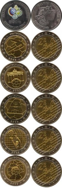 Продать Подарочные монеты Германия ФИФА по футболу 2006 2006 