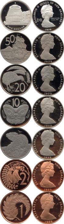 Продать Подарочные монеты Новая Зеландия Выпуск 1978 года 1978 