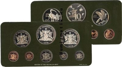 Продать Подарочные монеты Тринидад и Тобаго Выпуск памятных монет 1976 года 1976 