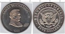 Продать Монеты Либерия 5 долларов 2000 Медно-никель