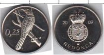 Продать Монеты Редонда 25 центов 2009 Медно-никель