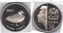 Продать Монеты Саба 10 центов 2011 Медно-никель
