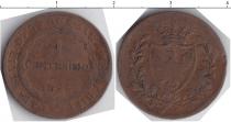Продать Монеты Италия 1 сентесимо 1826 Медь