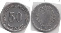 Продать Монеты Германия 50 пфеннигов 1876 Серебро