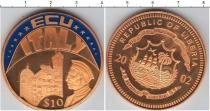 Продать Монеты Либерия 10 долларов 2002 Медно-никель