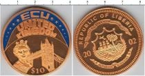 Продать Монеты Либерия 10 долларов 2002 Медно-никель