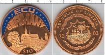 Продать Монеты Либерия 10 долларов 2002 Медно-никель