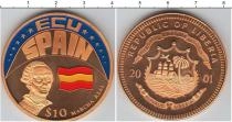 Продать Монеты Либерия 10 долларов 2001 Медно-никель