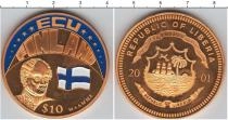 Продать Монеты Либерия 10 долларов 2001 Медно-никель