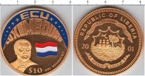 Продать Монеты Либерия 10 долларов 2001 Медно-никель