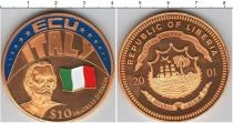 Продать Монеты Либерия 10 долларов 2001 Медно-никель
